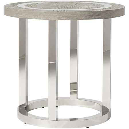 Wyatt Round End Table