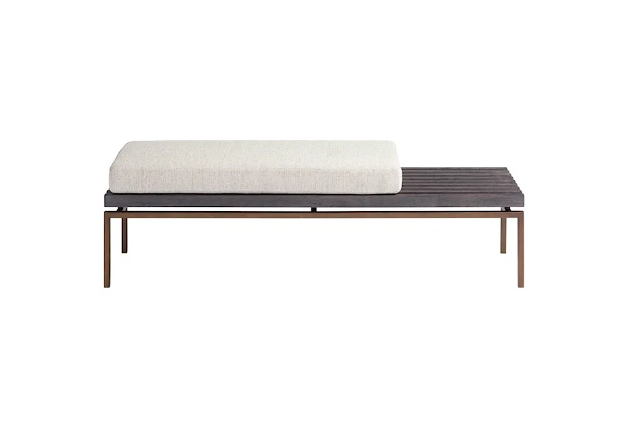 Modern Taylor Bench by Universal at Esprit Decor Home Furnishings