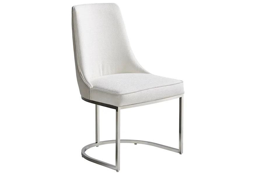 Modern Colt Dining Chair - Hyde Snow/Sorrel by Universal at Zak's Home