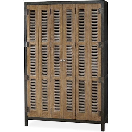 Libations Locker with Tri-Fold Doors