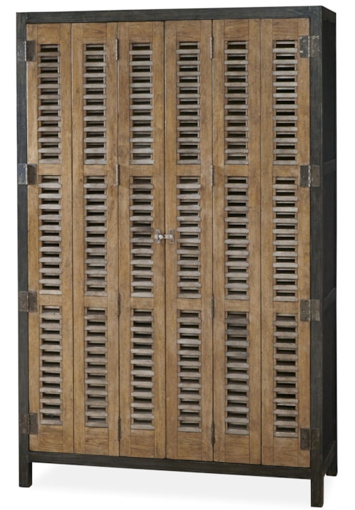 Libations Locker with Tri-Fold Doors