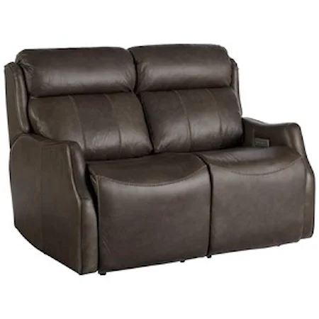 Transitional Watson Motion Loveseat with Power Recline