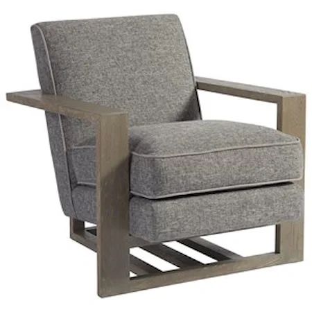 Teague Accent Chair with Track Arms