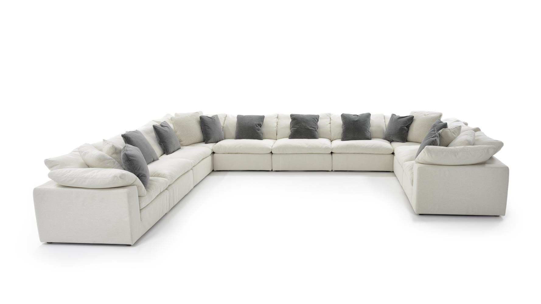Universal Palmer 6815 4 Pc Sect Four Piece Sectional Sofa with Thick Track Arms Baer s Furniture Sectional Sofas