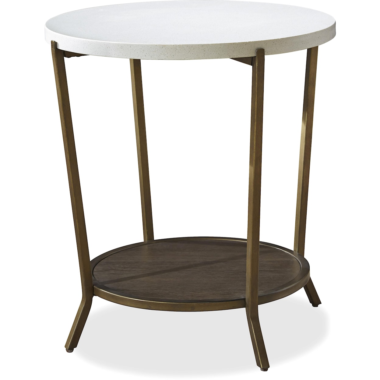 Universal Playlist Round End Table