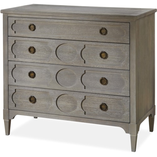 Transitional 4-Drawer Chest