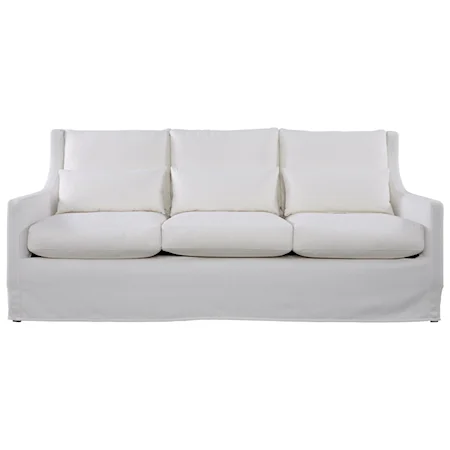Casual Sofa with Scoop Arms