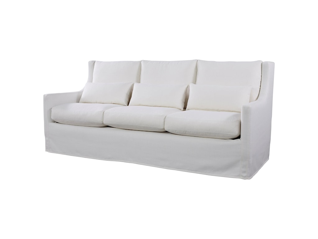 Universal Sloane Casual Sofa with Scoop Arms | Reeds Furniture | Sofas