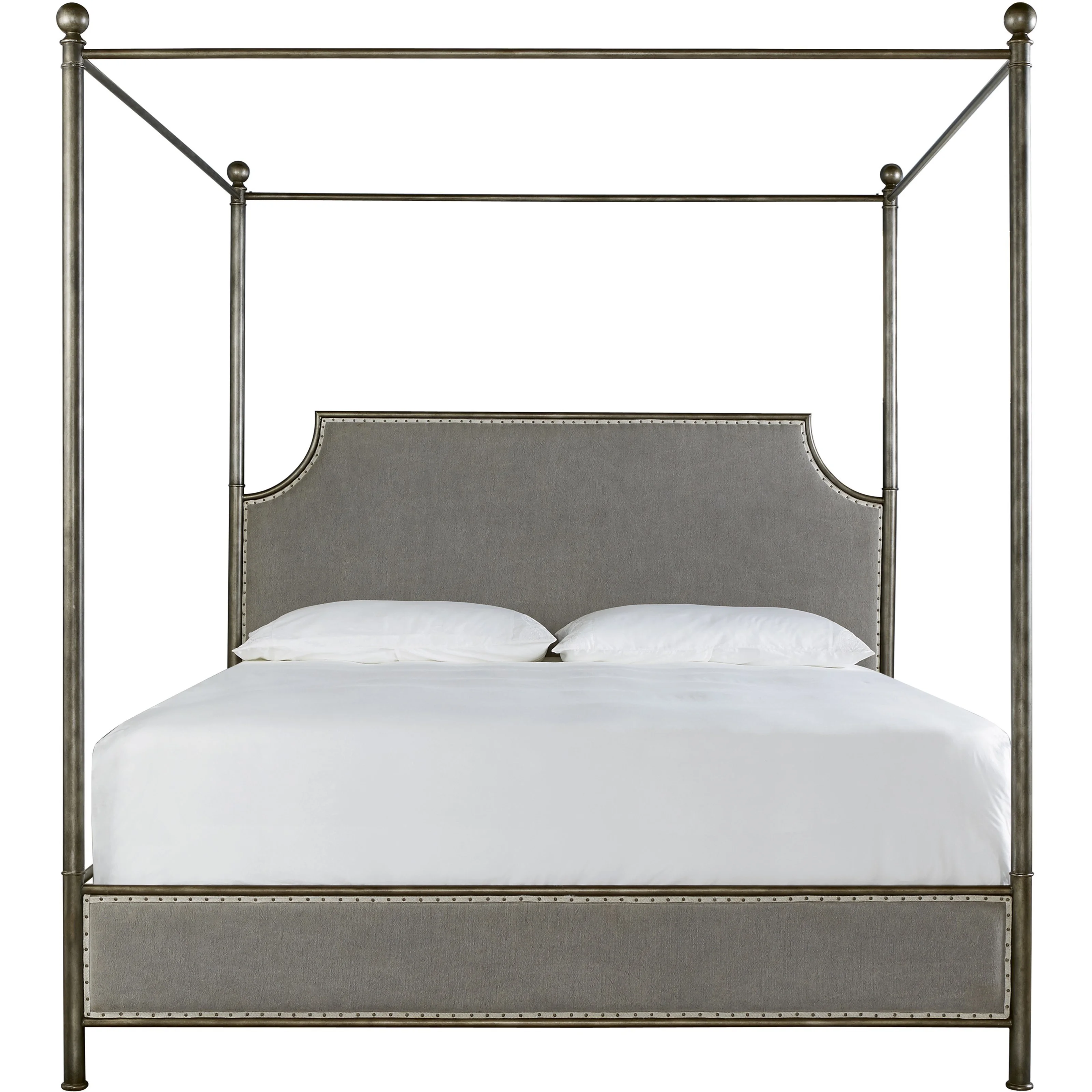 Oconnor Designs Sojourn Respite King Upholstered Bed With Removable Canopy Sprintz Furniture 