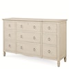 Universal Summer Hill Dresser and Mirror Set