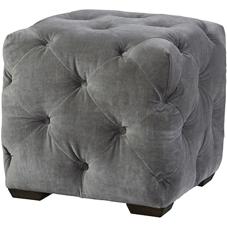 Barkley Square Tufted Ottoman