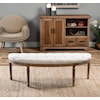 Uttermost Accent Furniture - Benches Leggett Tufted White Bench