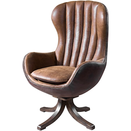 Garrett Mid-century Swivel Chair
