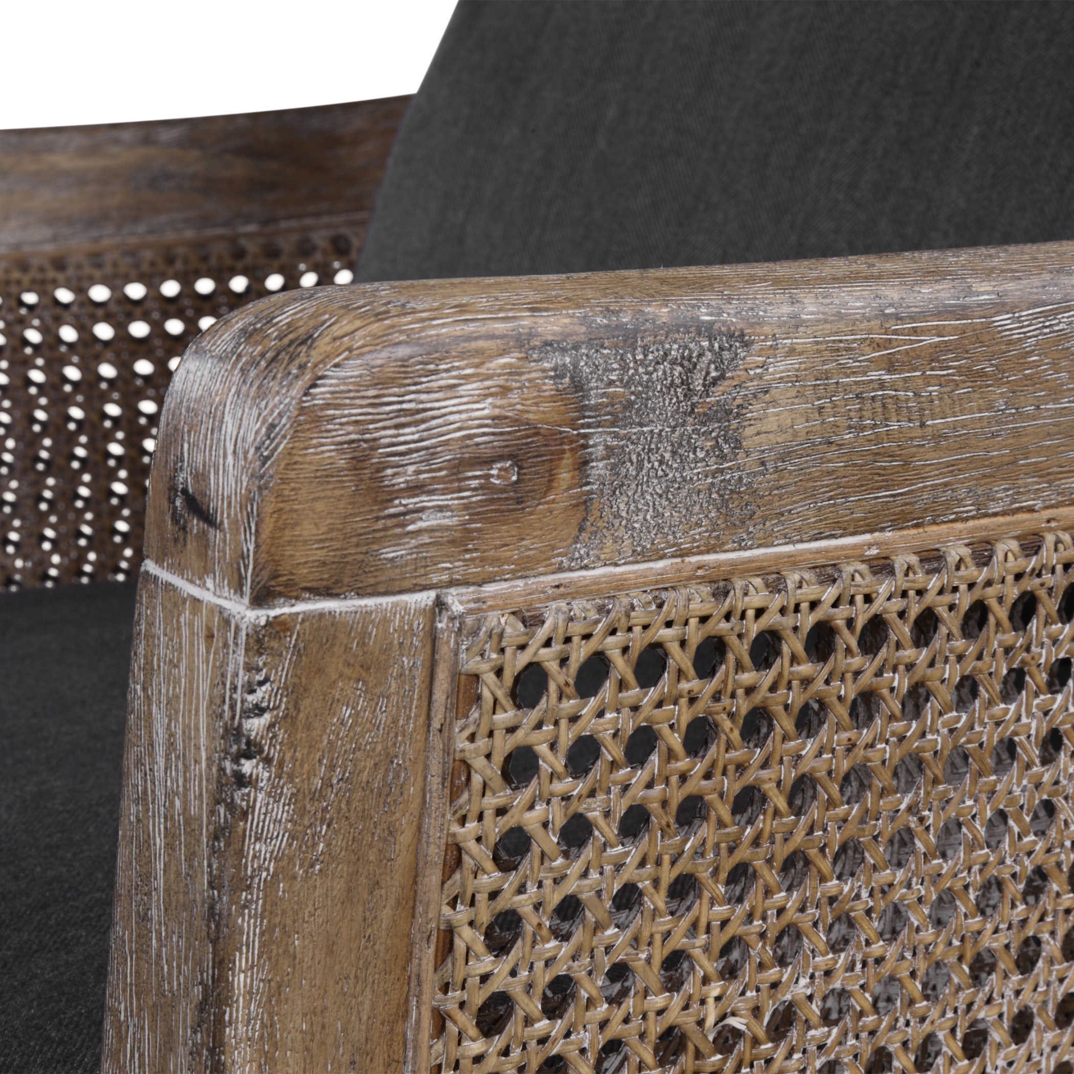 Uttermost Accent Furniture - Accent Chairs Encore Dark Gray Armchair