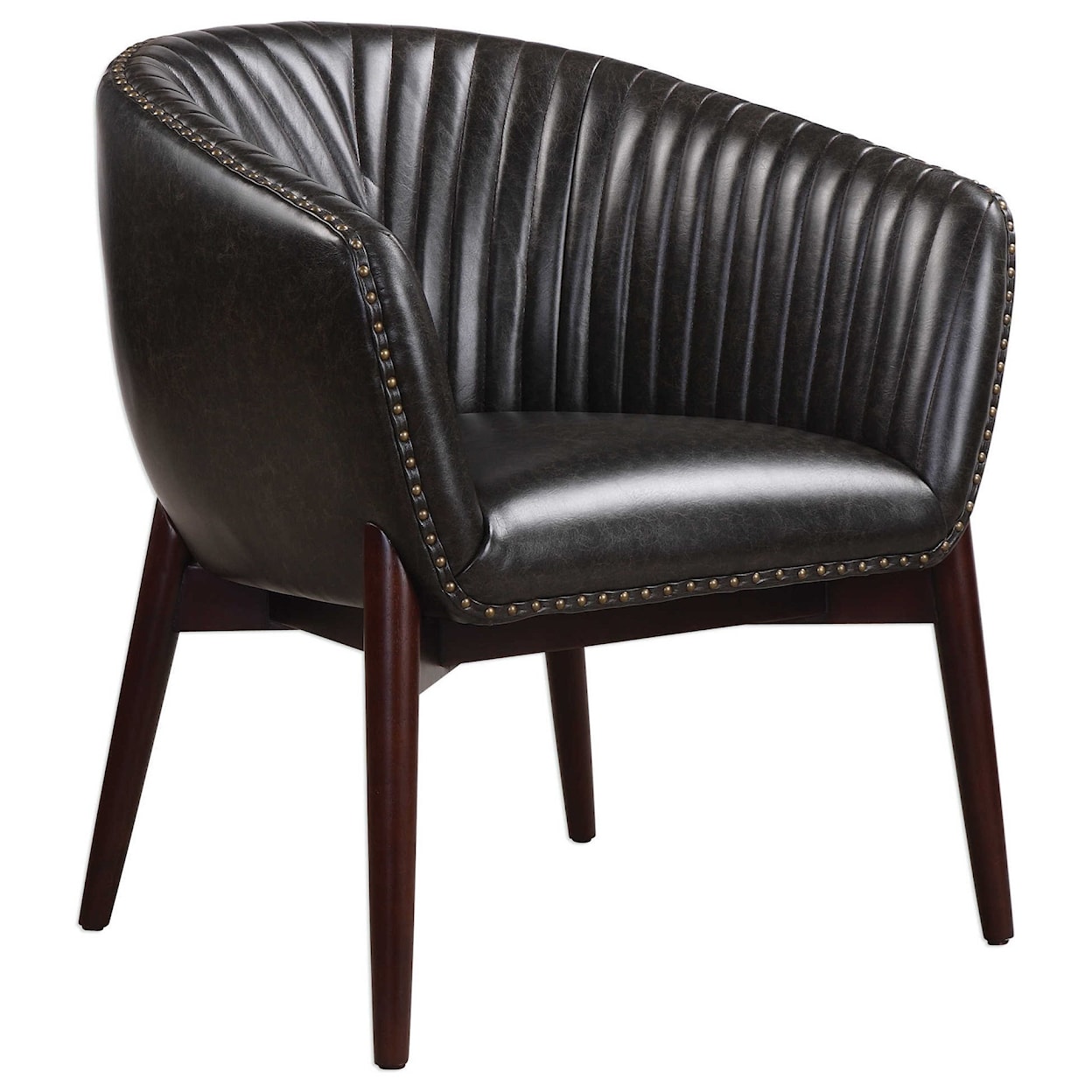 Uttermost Accent Furniture - Accent Chairs Anders Chenille Accent Chair