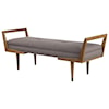 Uttermost Accent Furniture - Benches Waylon Mid-Century Modern Bench