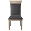 Uttermost Accent Furniture - Accent Chairs Encore Dark Gray Armless Chair