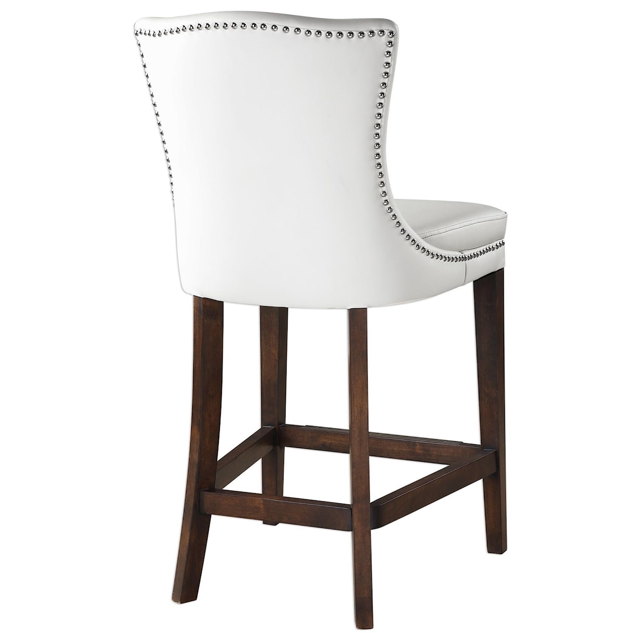 Uttermost Accent Furniture - Stools Dariela White Counter Stool