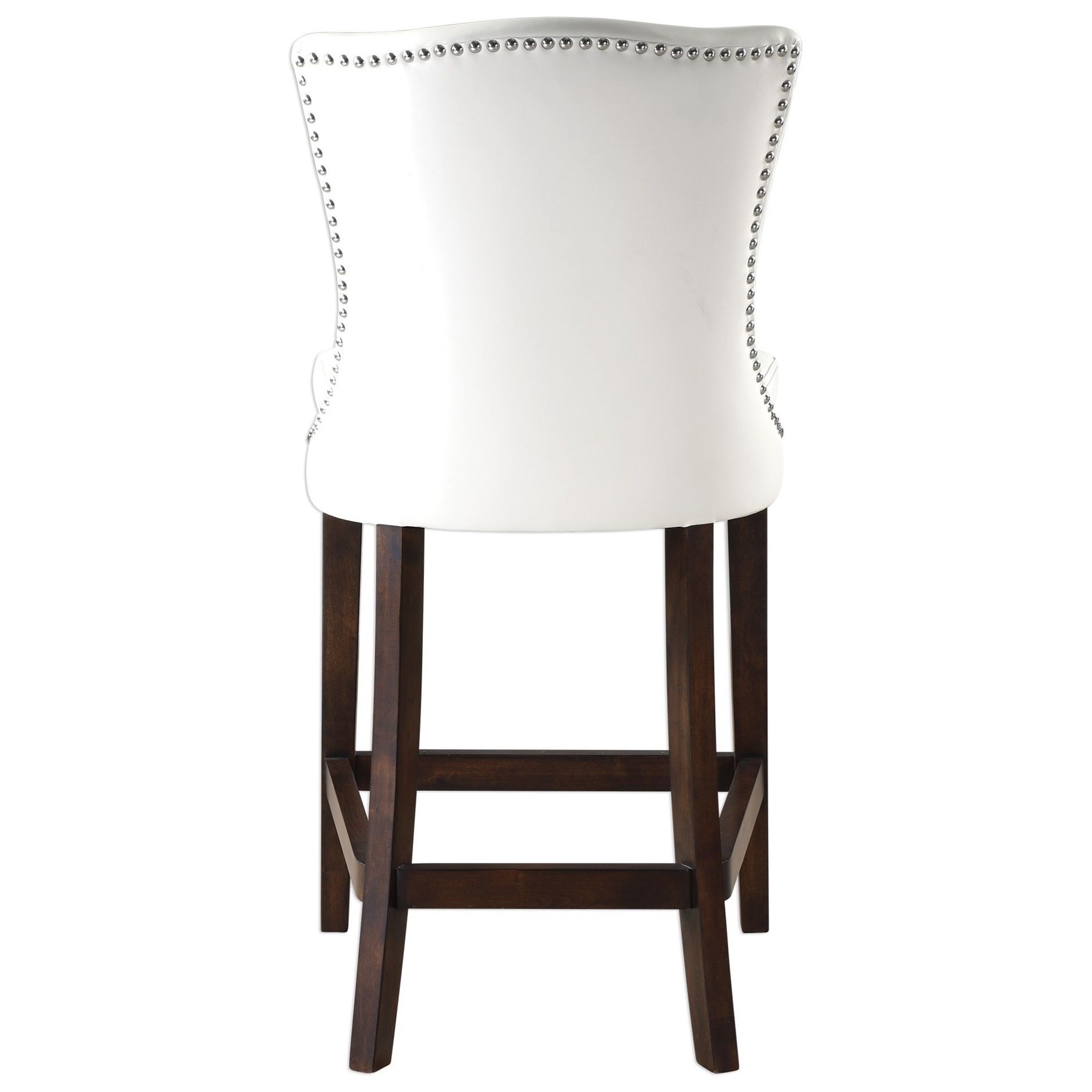 Uttermost Accent Furniture - Stools Dariela White Counter Stool