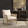 Uttermost Accent Furniture - Accent Chairs Encore Natural Armchair