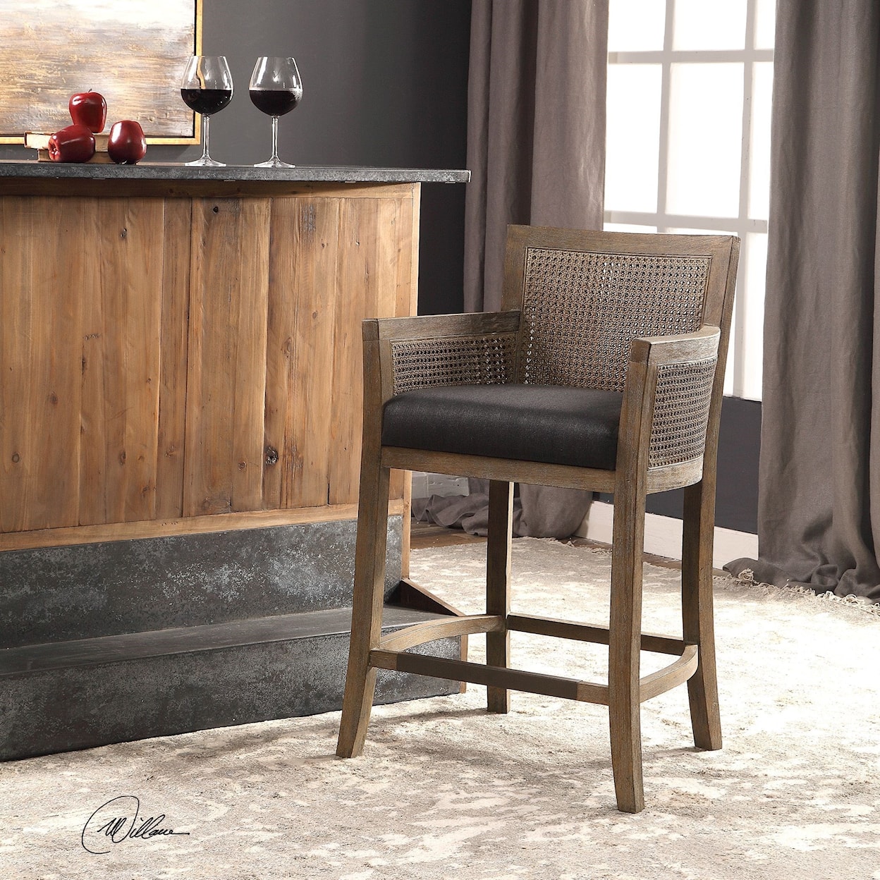 Uttermost Accent Furniture - Stools Encore Counter Stool