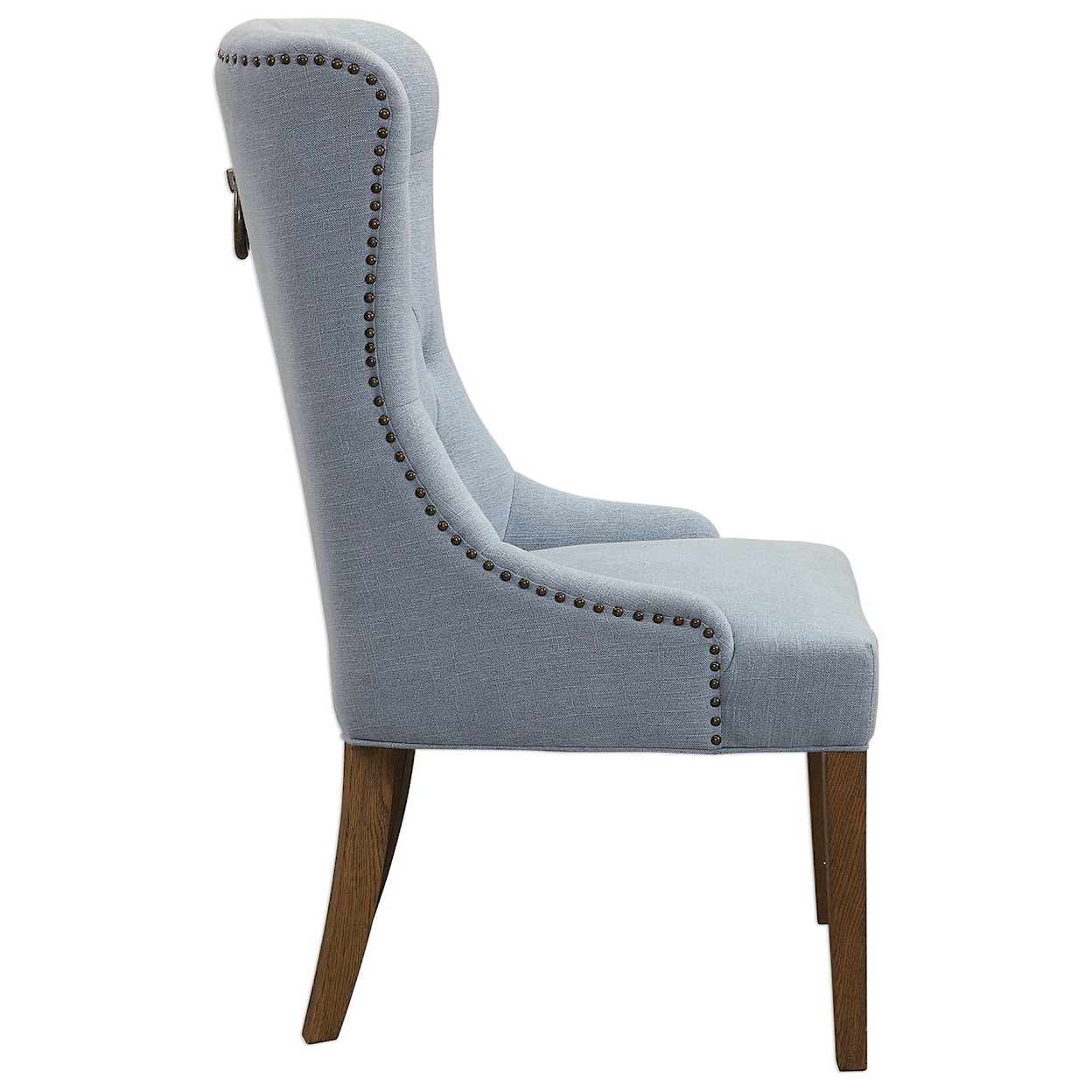 Uttermost Accent Furniture - Accent Chairs Rioni Tufted Wing Chair