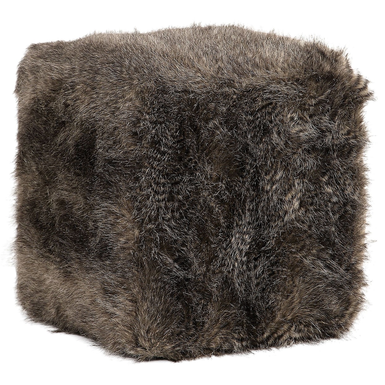 Uttermost Accent Furniture - Ottomans Jayna Fur Ottoman