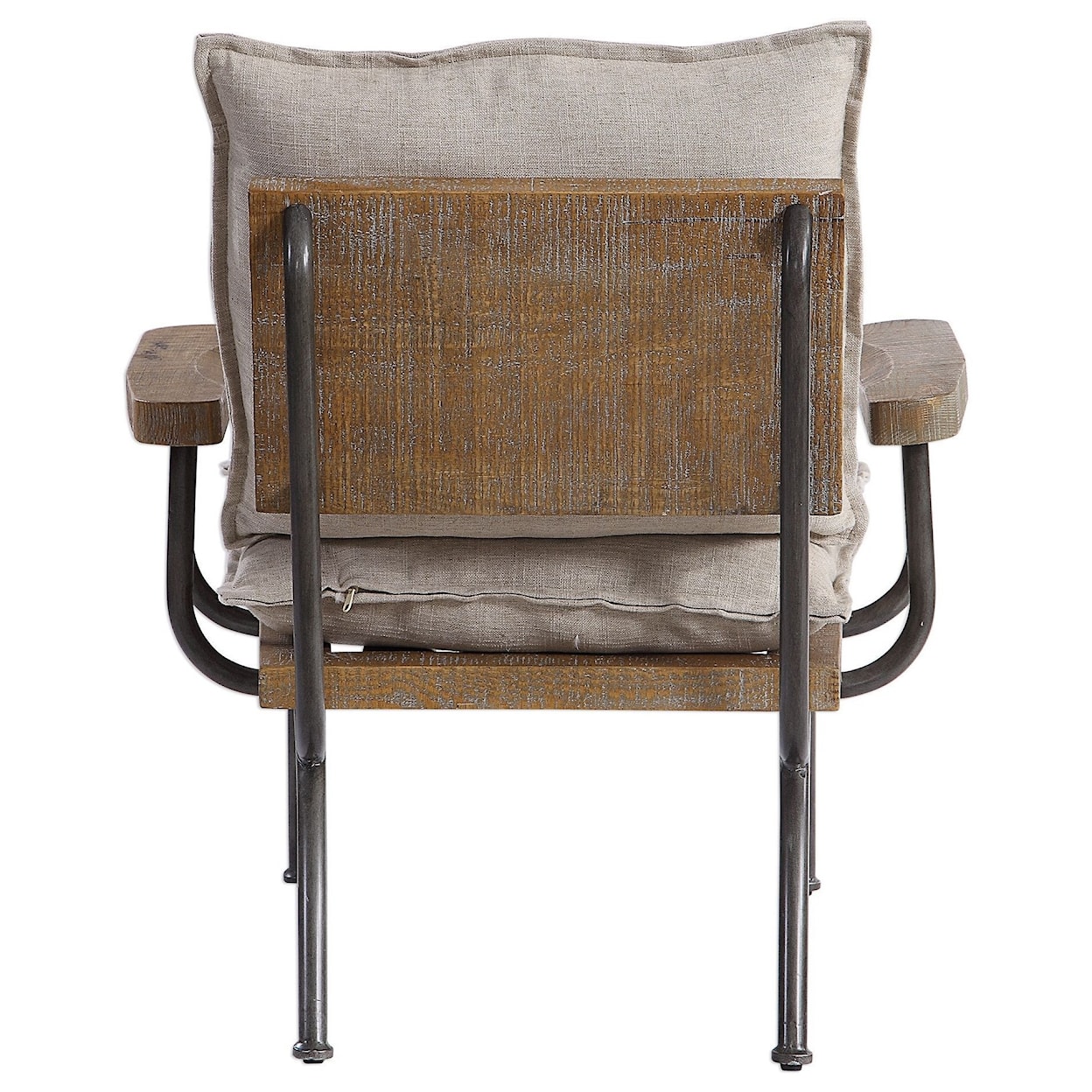 Uttermost Accent Furniture - Accent Chairs Declan Industrial Accent Chair