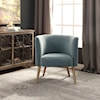 Uttermost Accent Furniture - Accent Chairs Haider Gray Accent Chair