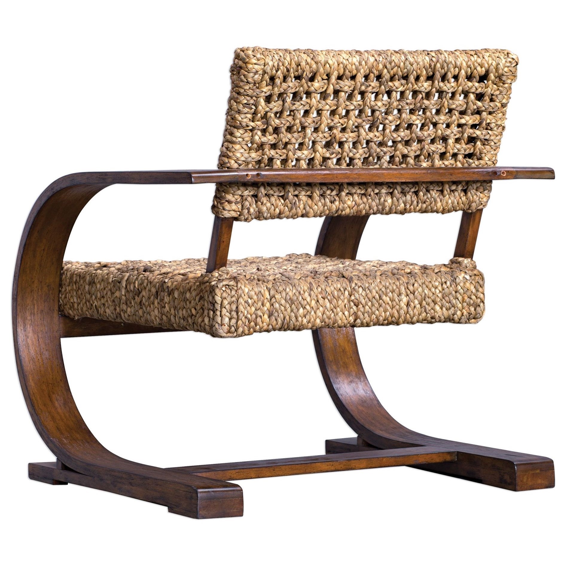 Rehema Natural Woven Accent Chair