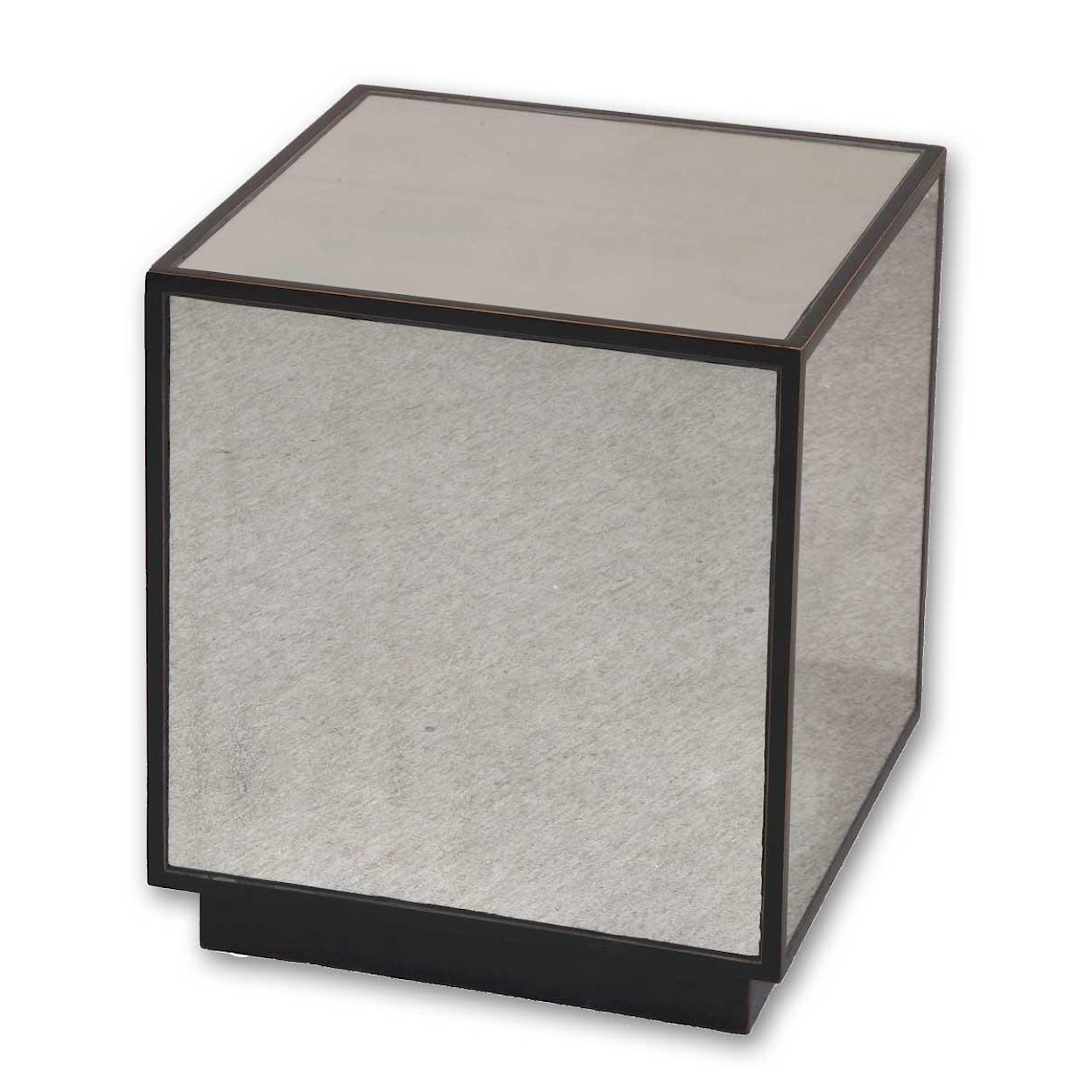 Uttermost Accent Furniture - Occasional Tables Matty Mirrored Cube