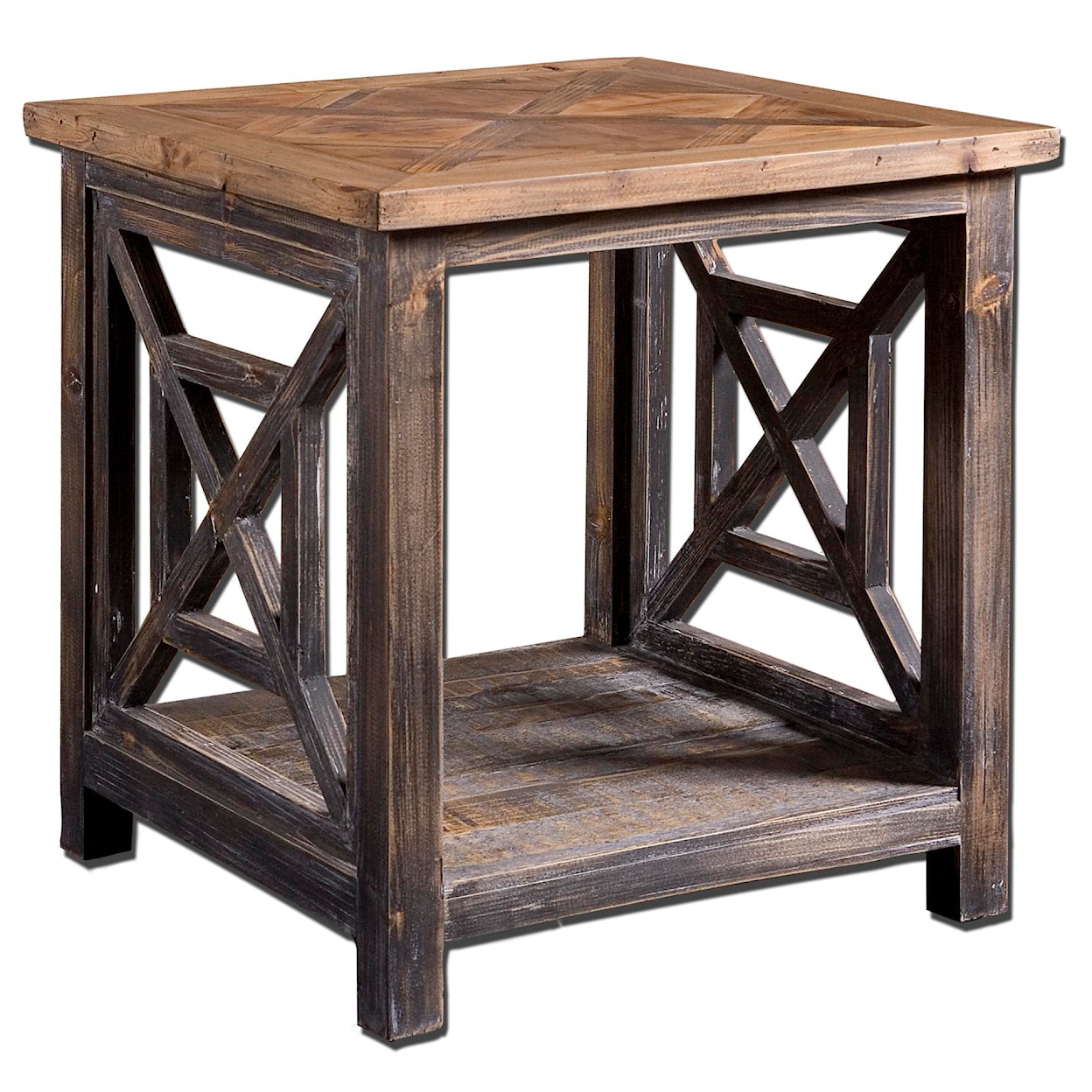 Uttermost Accent Furniture - Occasional Tables Spiro End Table