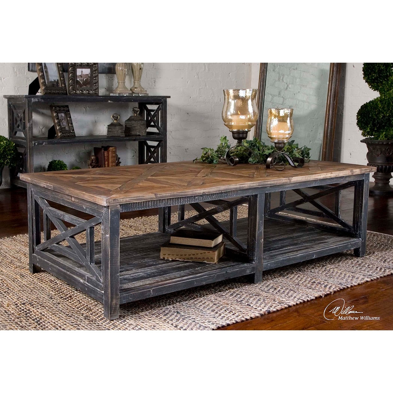 Uttermost Accent Furniture - Occasional Tables Spiro Cocktail Table