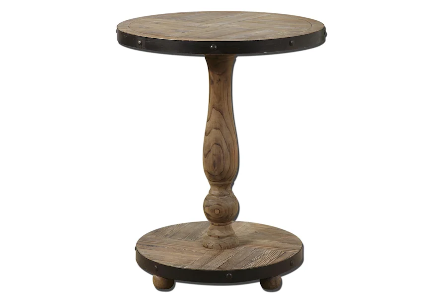 Accent Furniture - Occasional Tables Kumberlin Round Table by Uttermost at Town and Country Furniture 