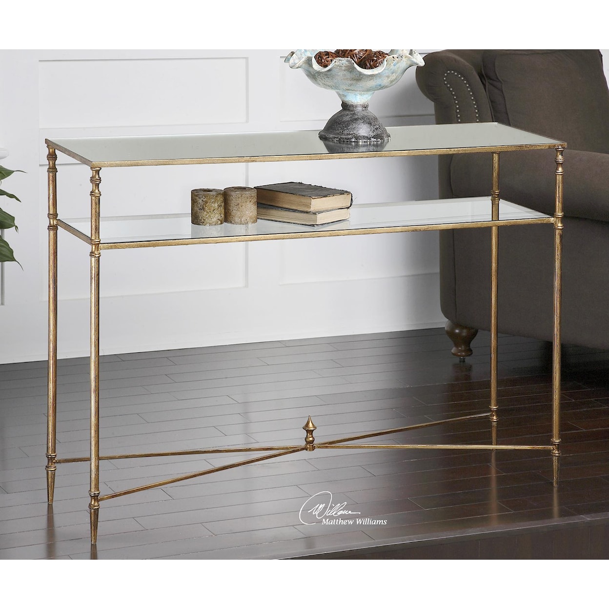 Uttermost Accent Furniture - Occasional Tables Henzler Console Table