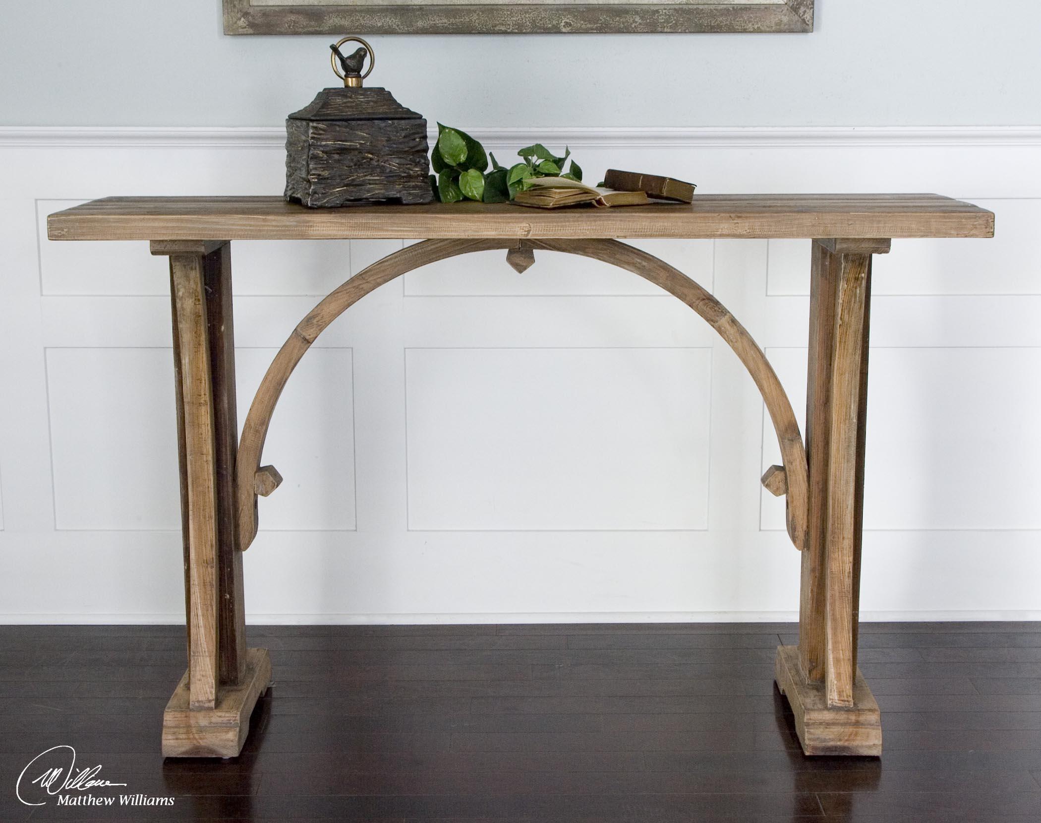 Uttermost Accent Furniture - Occasional Tables Genessis Console Table