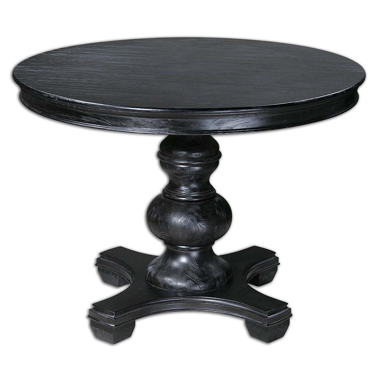 Uttermost Accent Furniture - Occasional Tables Brynmore Wood Grain Round Table