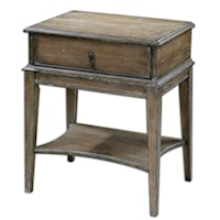 Hanford Weathered Accent Table