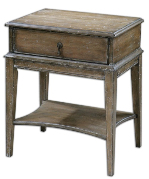 Hanford Weathered Accent Table