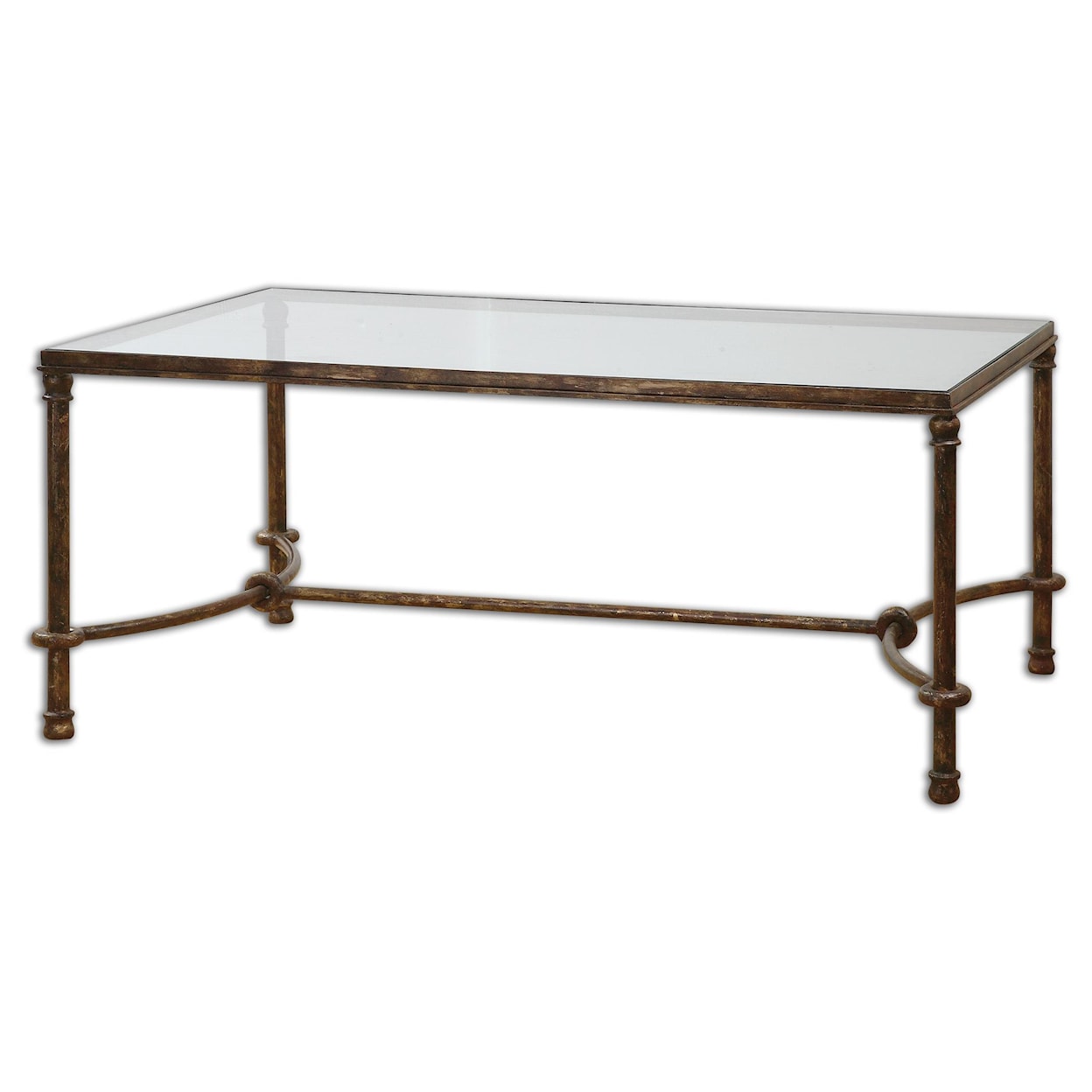 Uttermost Accent Furniture - Occasional Tables Warring Iron Coffee Table