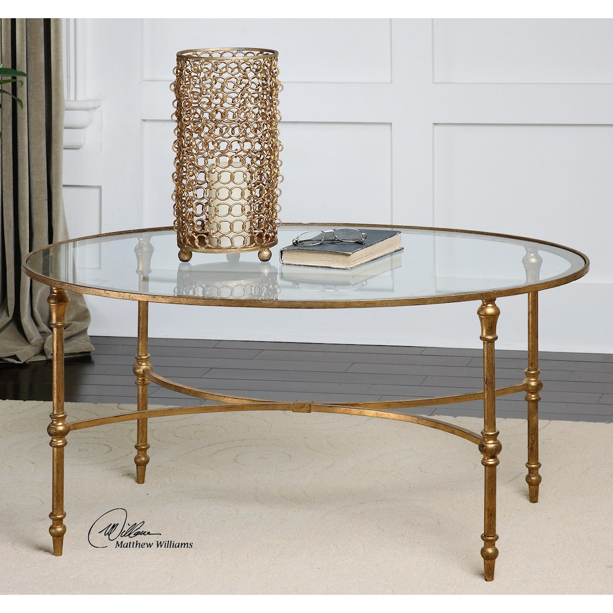 Uttermost Accent Furniture - Occasional Tables Vitya Glass Coffee Table