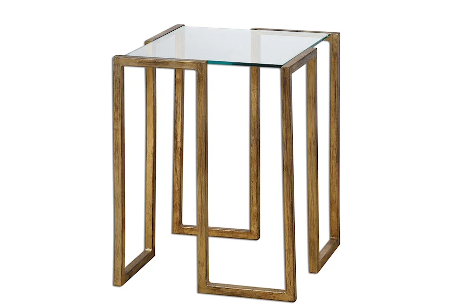 Accent Furniture - Occasional Tables Mirrin Accent Table by Uttermost at Goffena Furniture & Mattress Center