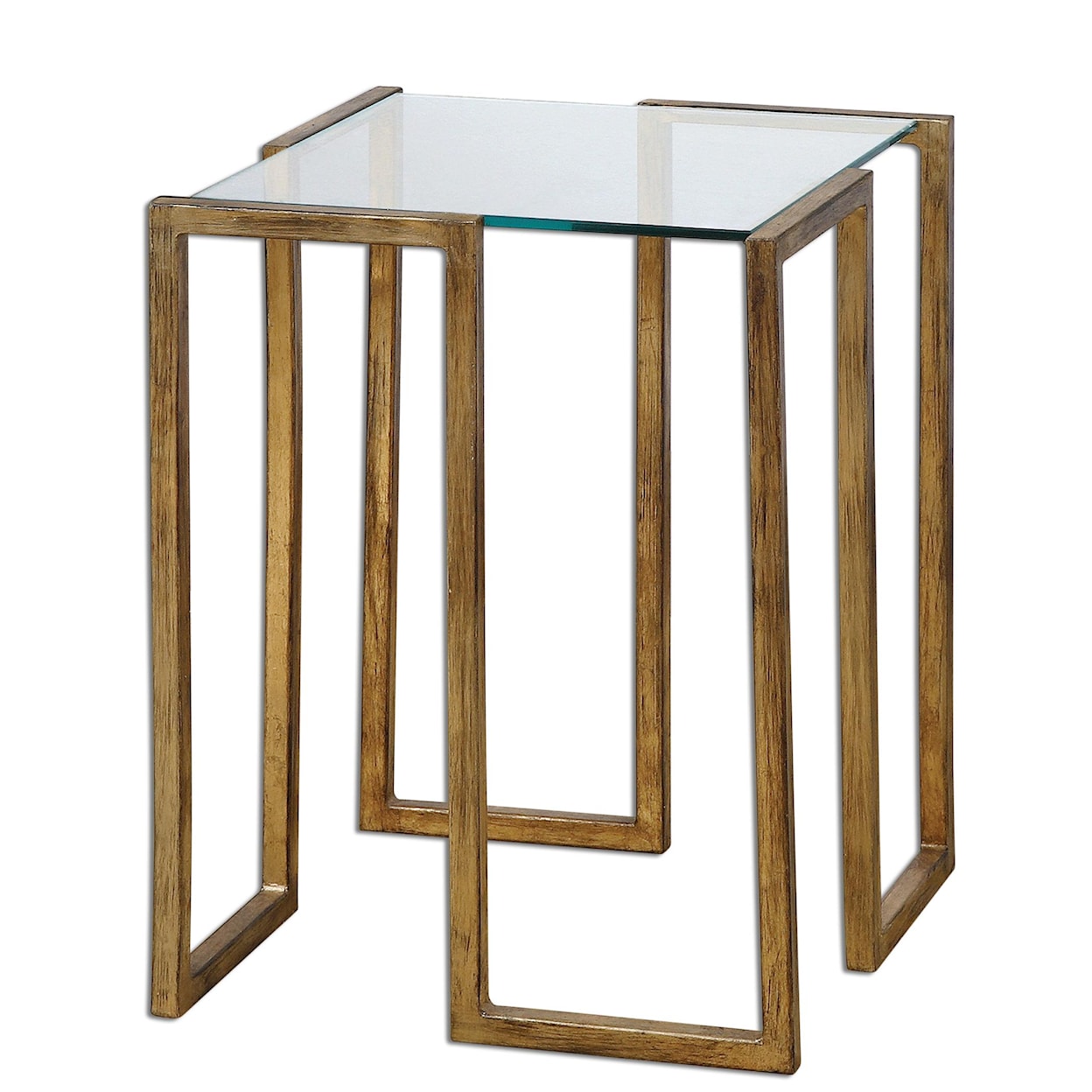 Uttermost Accent Furniture - Occasional Tables Mirrin Accent Table