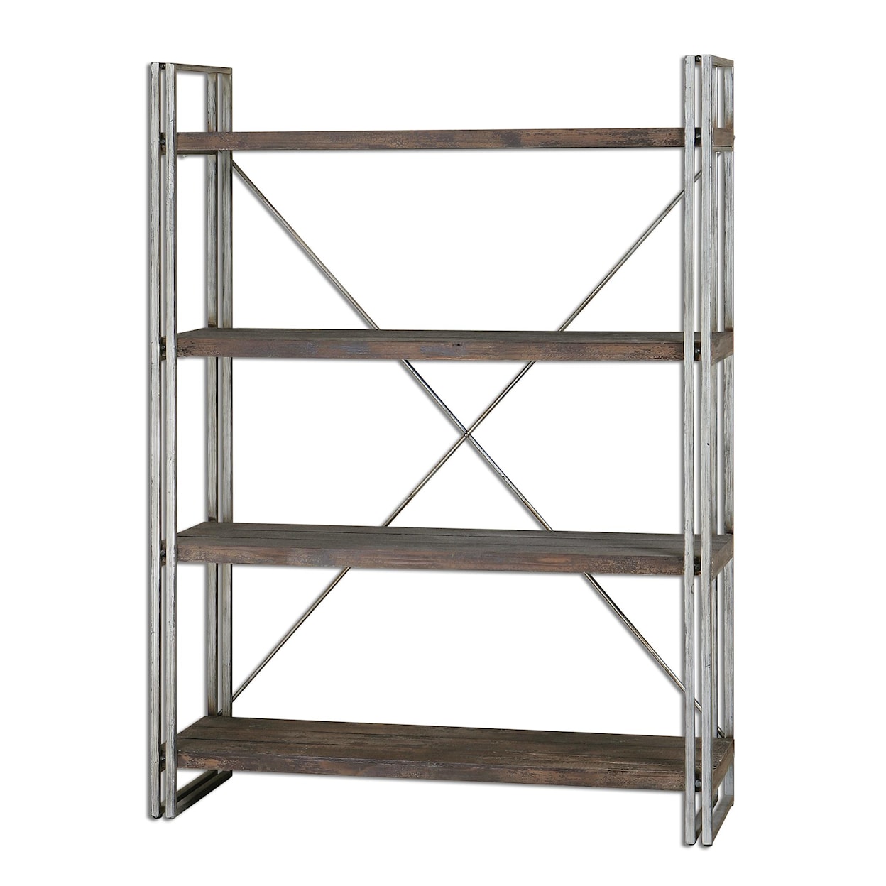 Uttermost Accent Furniture - Bookcases Greeley Metal Etagere