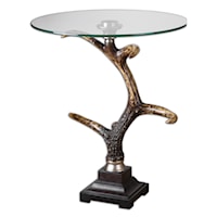 Stag Horn Accent Table