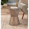 Uttermost Accent Furniture - Occasional Tables Cutler Drum Shaped Accent Table