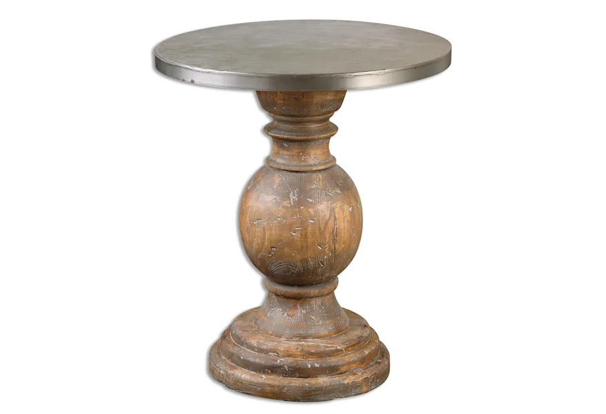 Accent Furniture - Occasional Tables Blythe Wooden Accent Table by Uttermost at Z & R Furniture