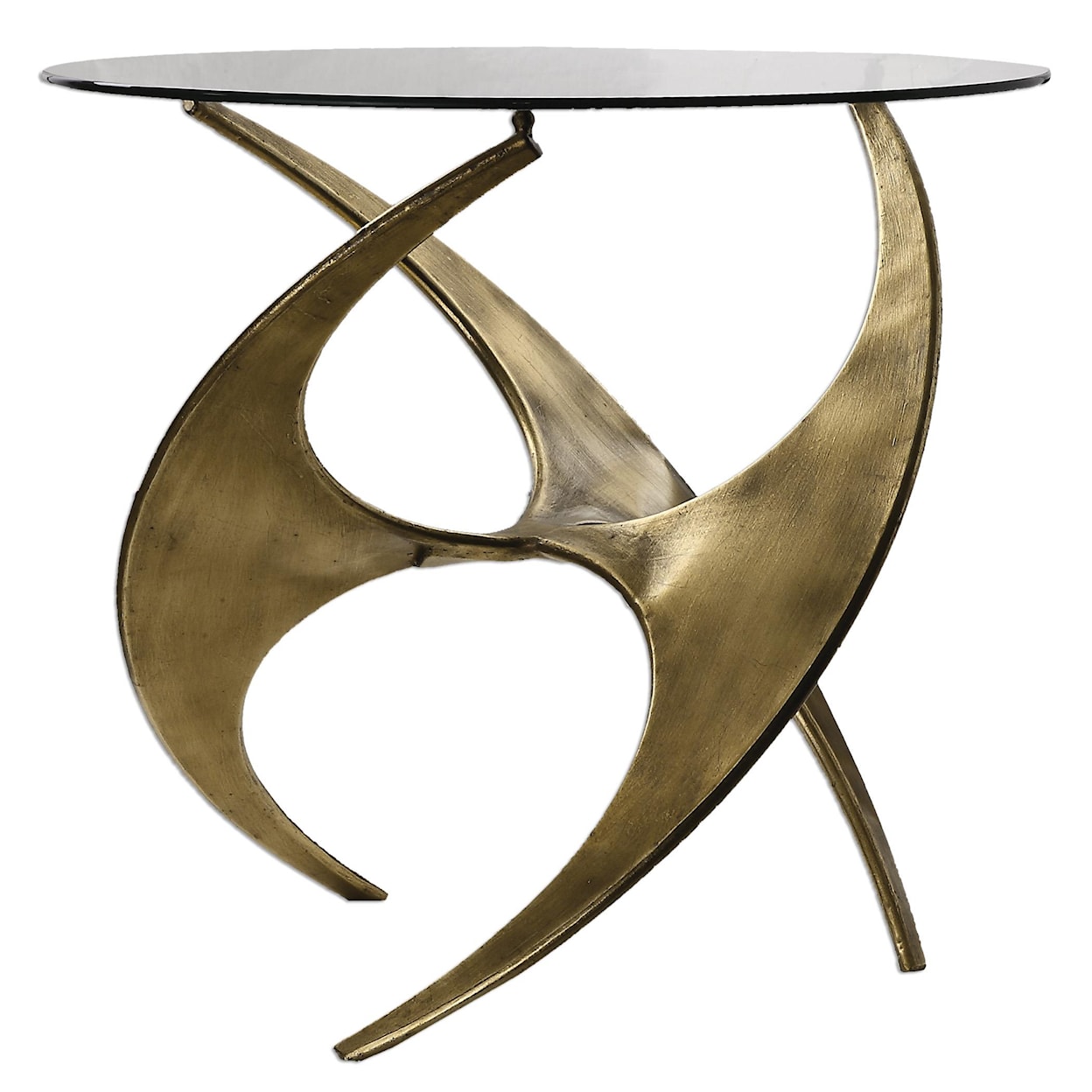 Uttermost Accent Furniture - Occasional Tables Graciano Glass Accent Table