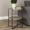 Uttermost Accent Furniture - Occasional Tables Kamau Round Accent Table