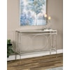 Uttermost Accent Furniture - Occasional Tables Luano Silver Console Table
